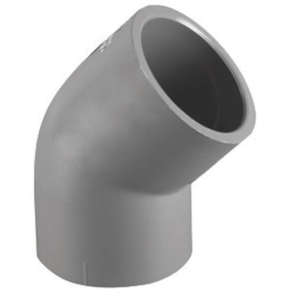 Charlotte Pipe And Foundry Charlotte Pipe Schedule 80 1 in. Slip X 1 in. D Slip PVC 45 Degree Elbow 1 pk PVC 08309 1400 - main